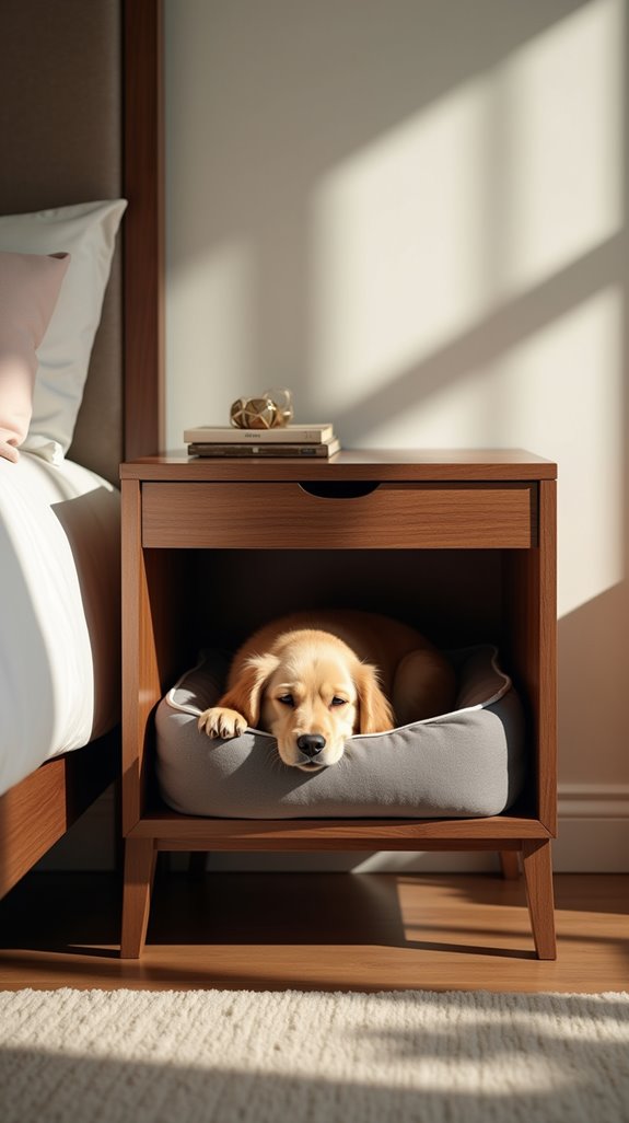 stylish canine sleeping solution
