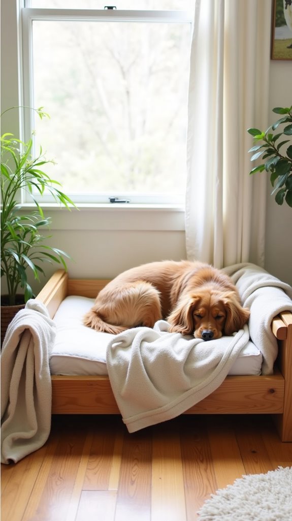 stylish diy dog bed
