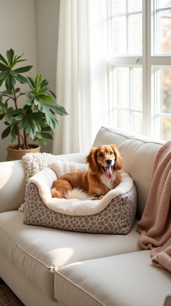 stylish dog bed harmony