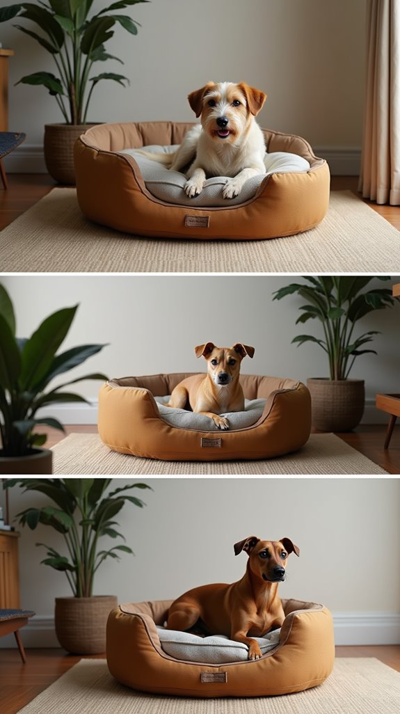 stylish dog bed storage