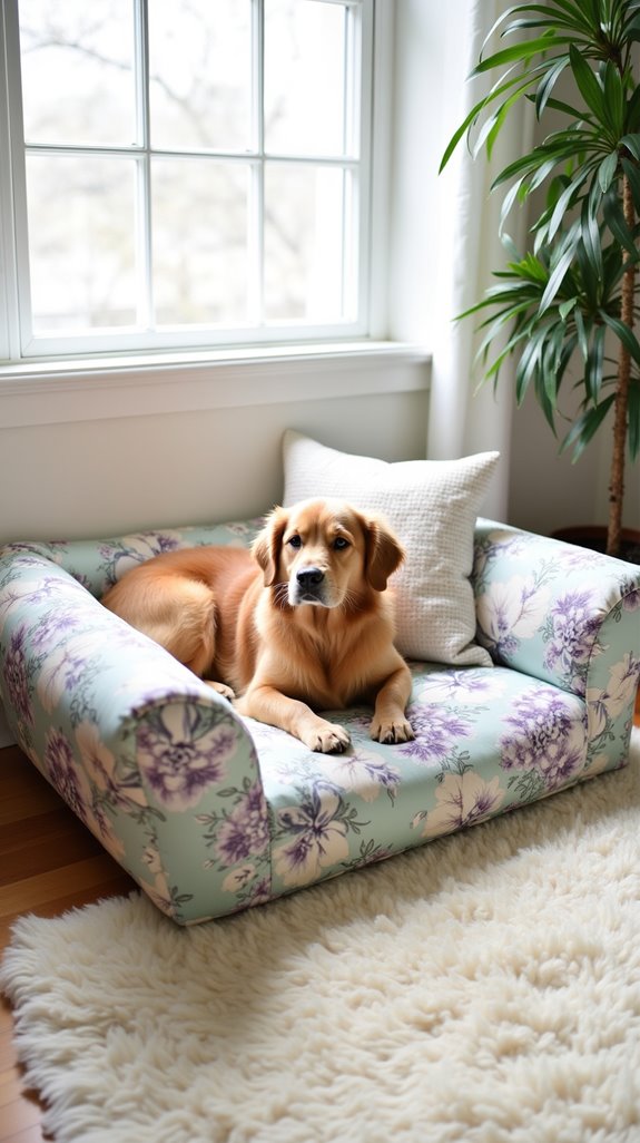 stylish fabric for dog bed