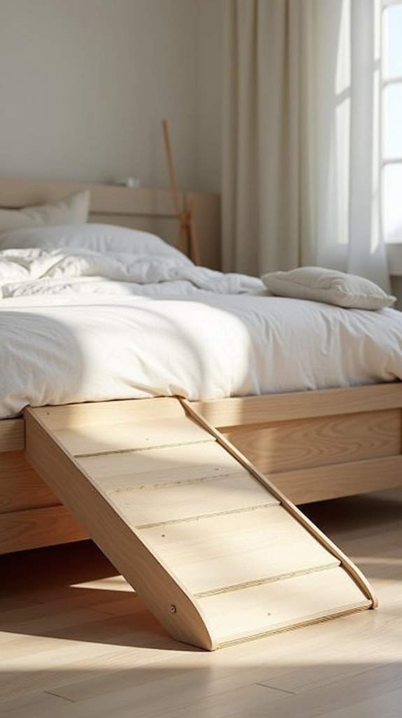 stylish functional dog ramp