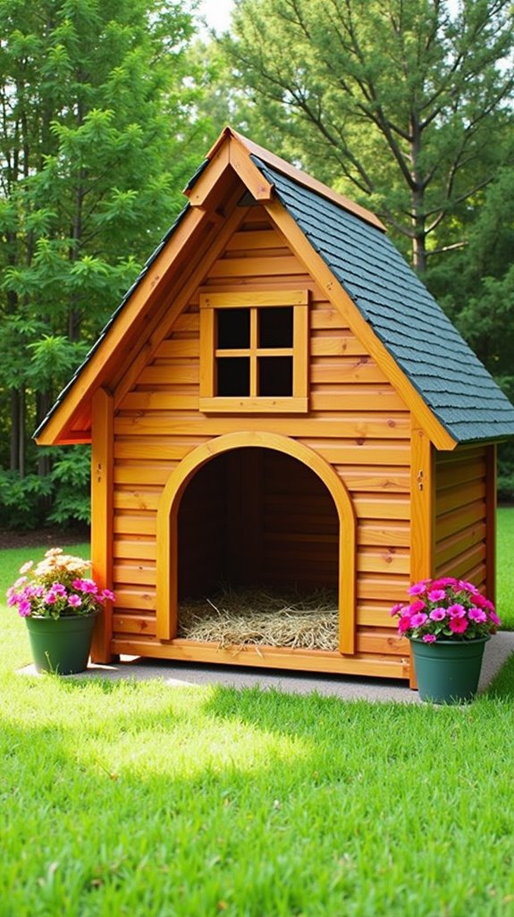 stylish insulated dog house