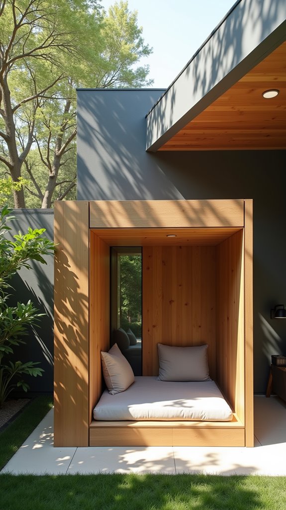 stylish minimalist dog shelter