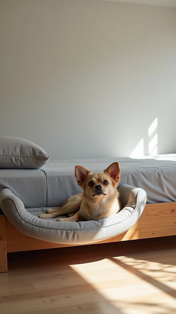 stylish minimalist dog sofa