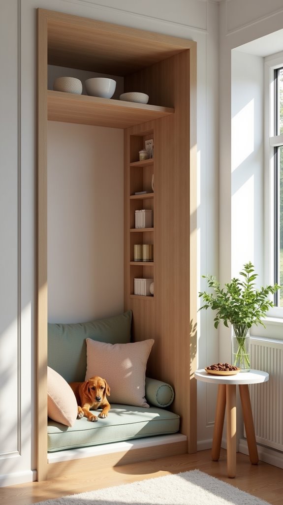 stylish multifunctional dog area