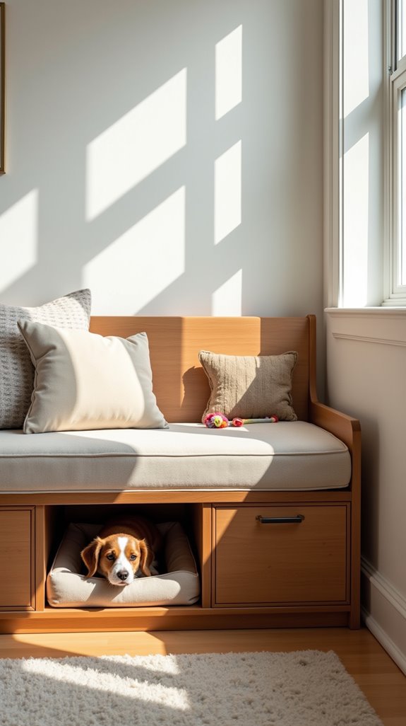 stylish multifunctional pet storage