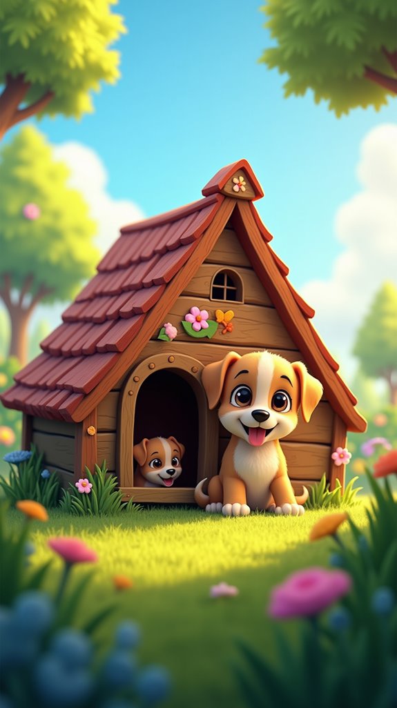 unique cozy dog shelter