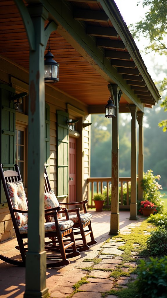 vintage decor adds charm