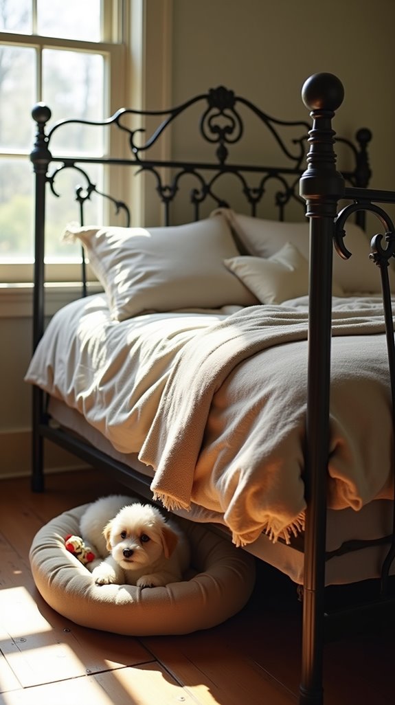 vintage iron bed charm
