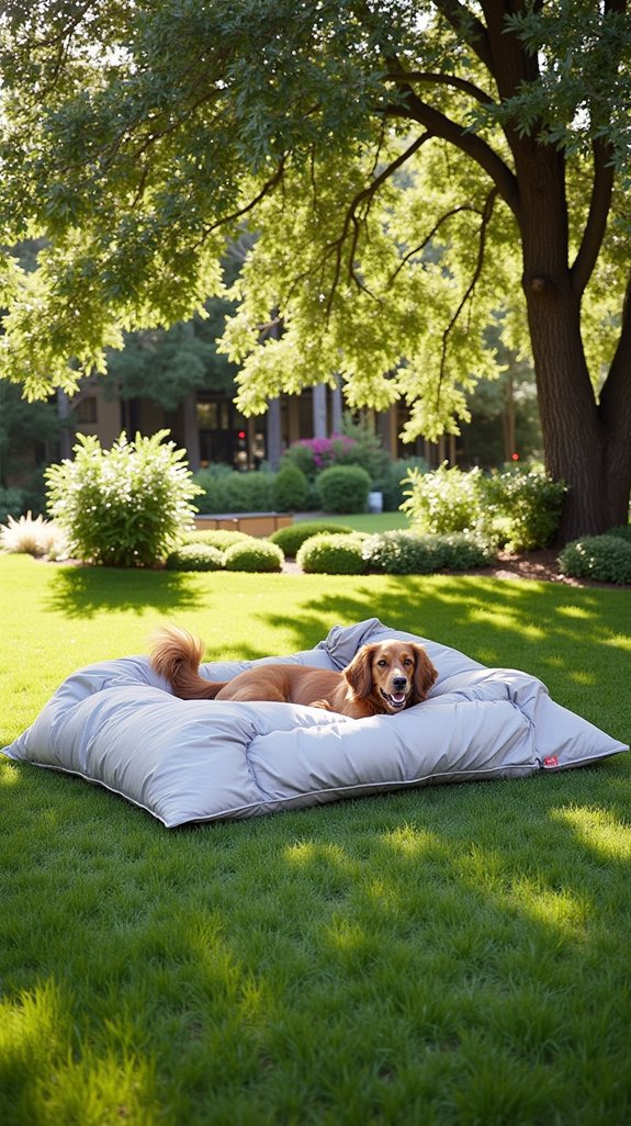 weatherproof outdoor dog bed