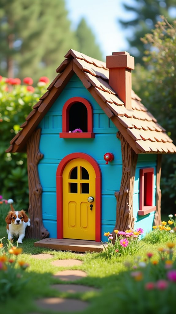 whimsical backyard adventure huts