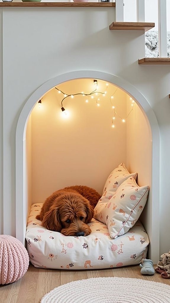whimsical dog playhouse retreat