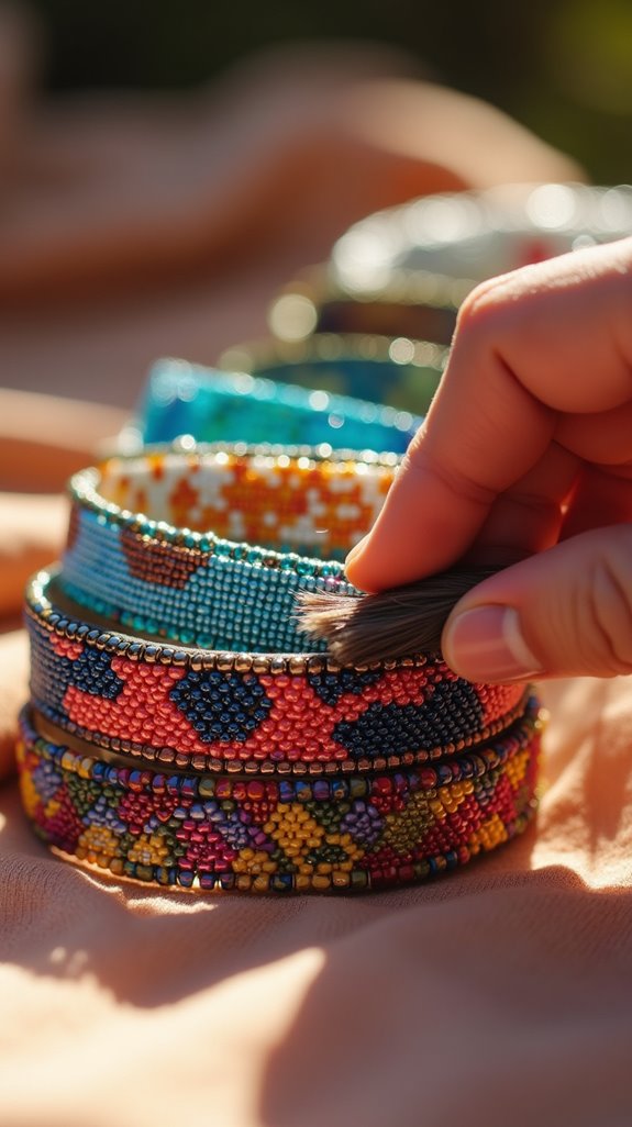 beaded collar care tips