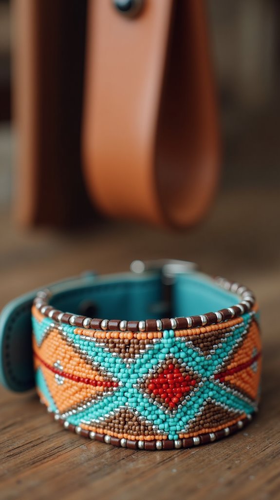 beaded collars for dogs