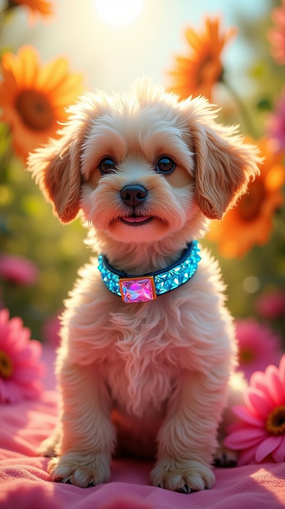 bold collars enhance visibility