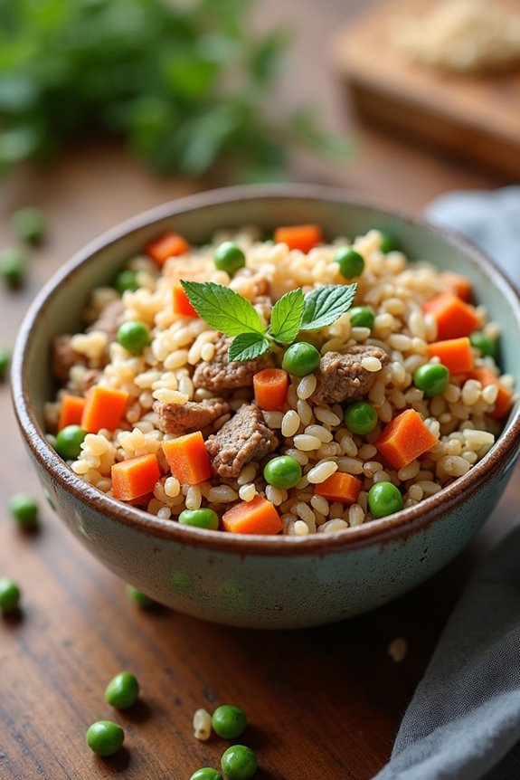 cheesy beef veggie bake