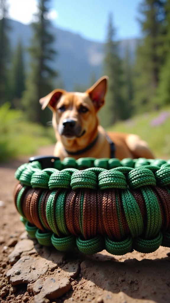 cobra weave for dog collars