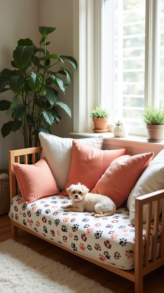 comfortable washable dog bed