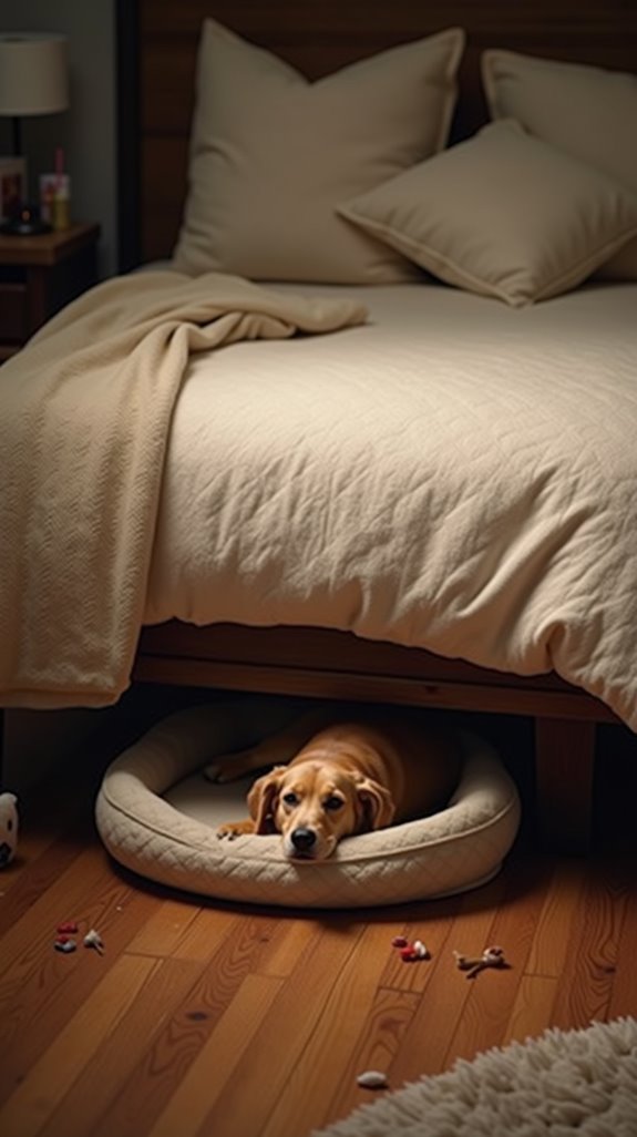cozy dog bed security