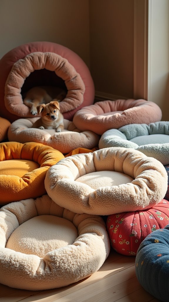 cozy nesting dog bed styles