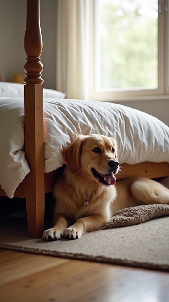 cozy space saving dog bed
