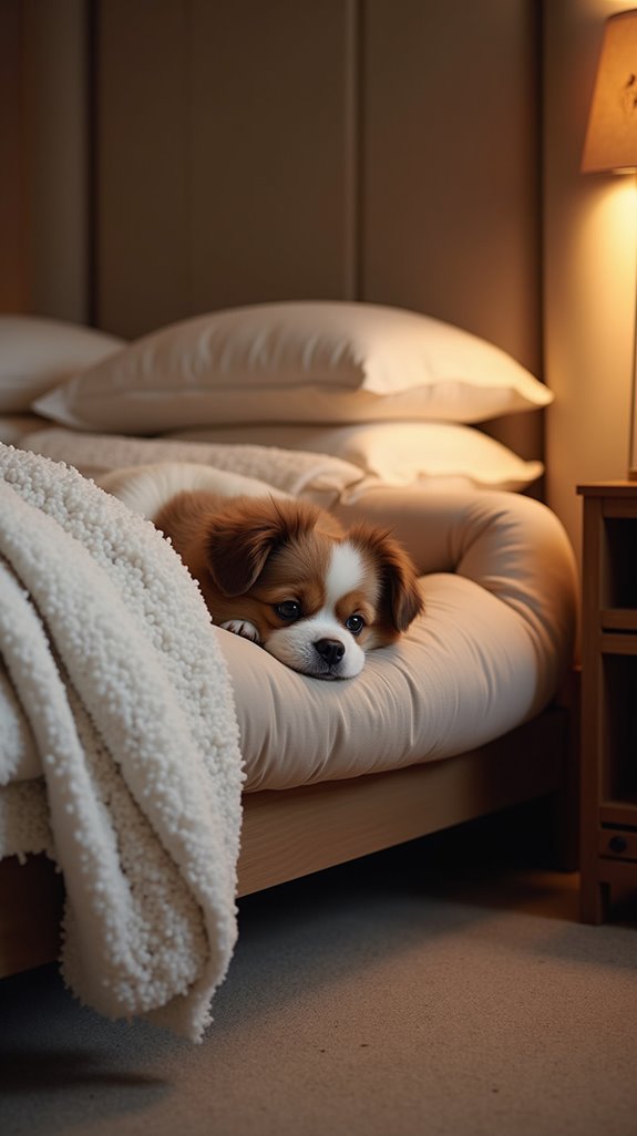 cozy space saving dog bed