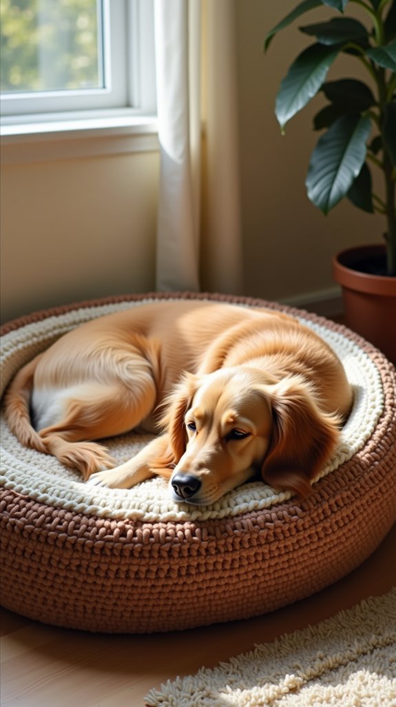 cozy stylish customizable dog bed