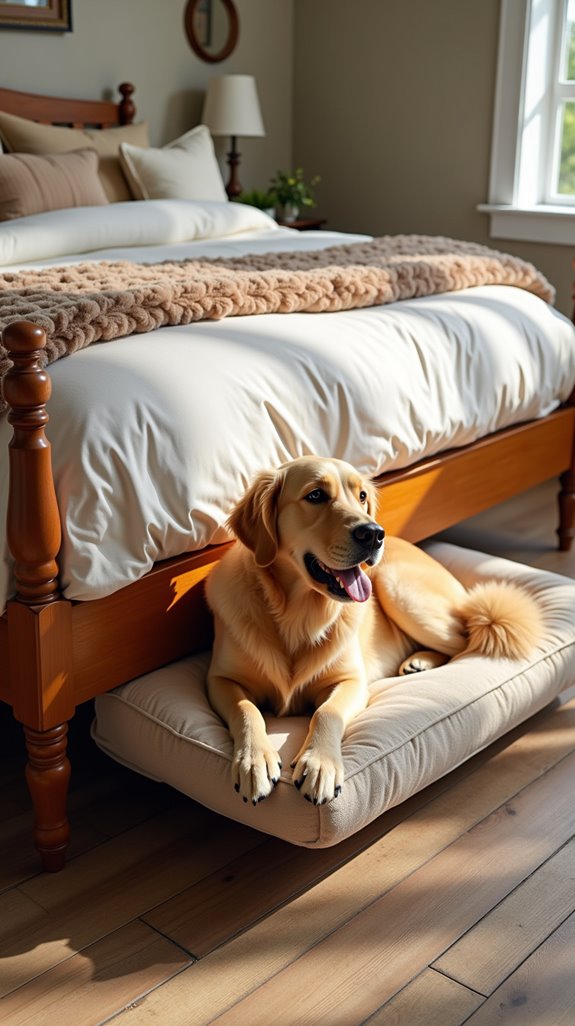 cozy under bed dog cradles