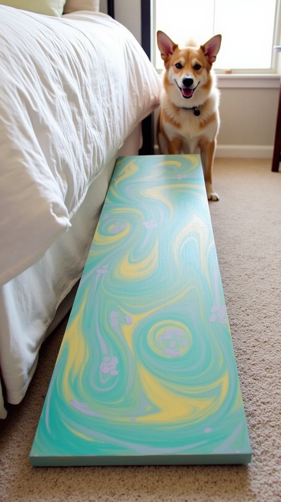 custom dog ramp painting