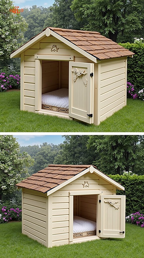 customizable dog house design