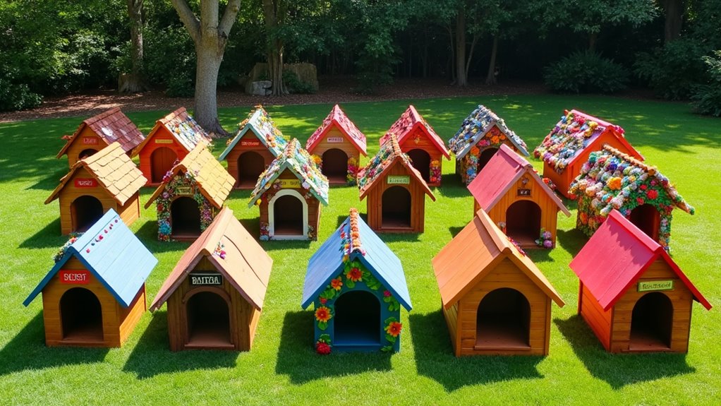 cute cozy dog houses
