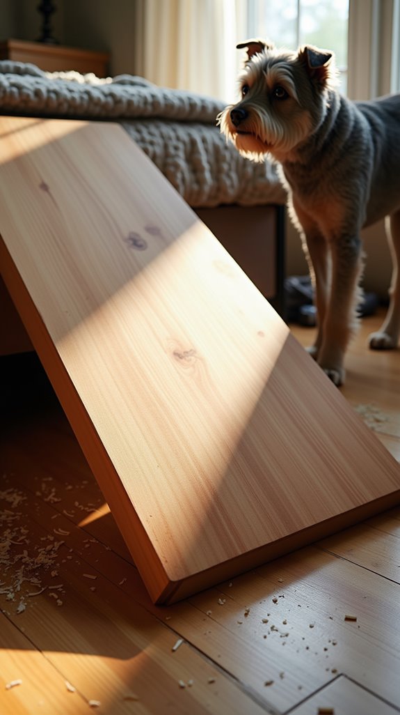 diy wooden dog ramp