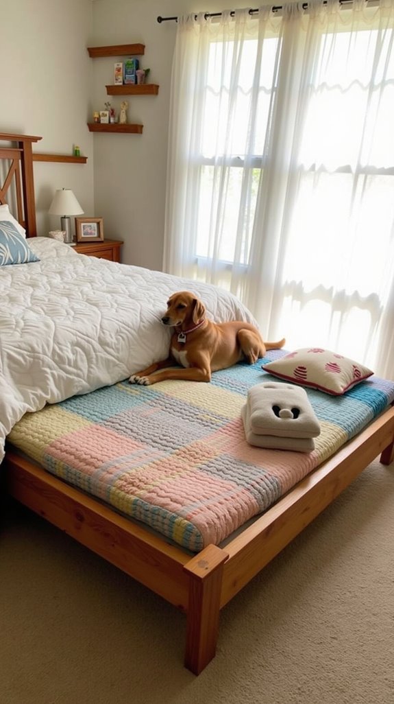 dog bed extension project