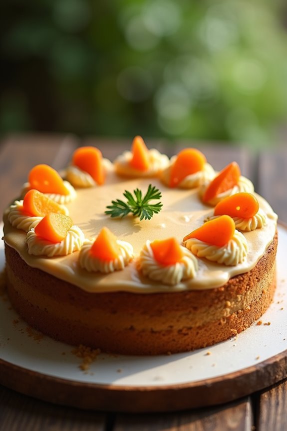 dog friendly carrot apple cake