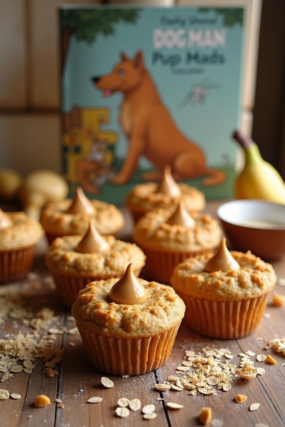 dog man cupcake recipe