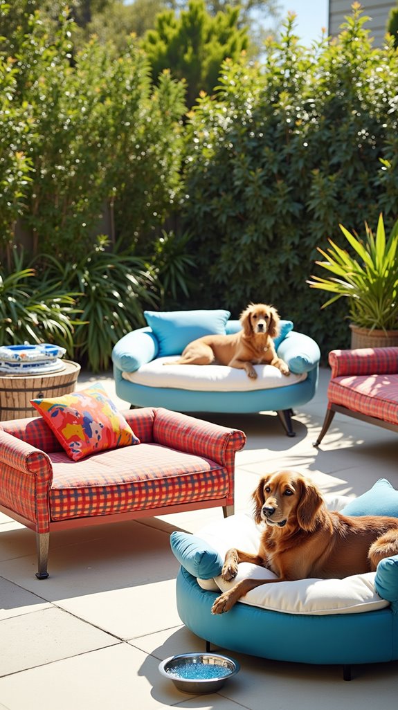 durable uv resistant dog beds