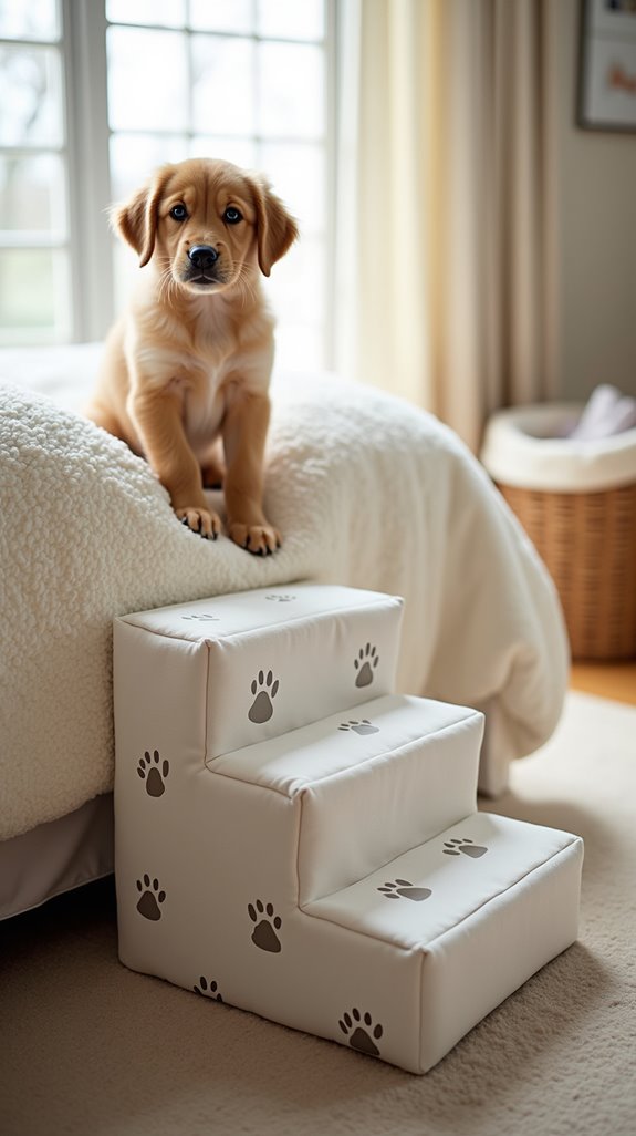 easy maintenance dog stairs