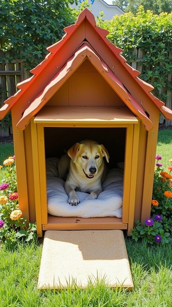 essential dog house features