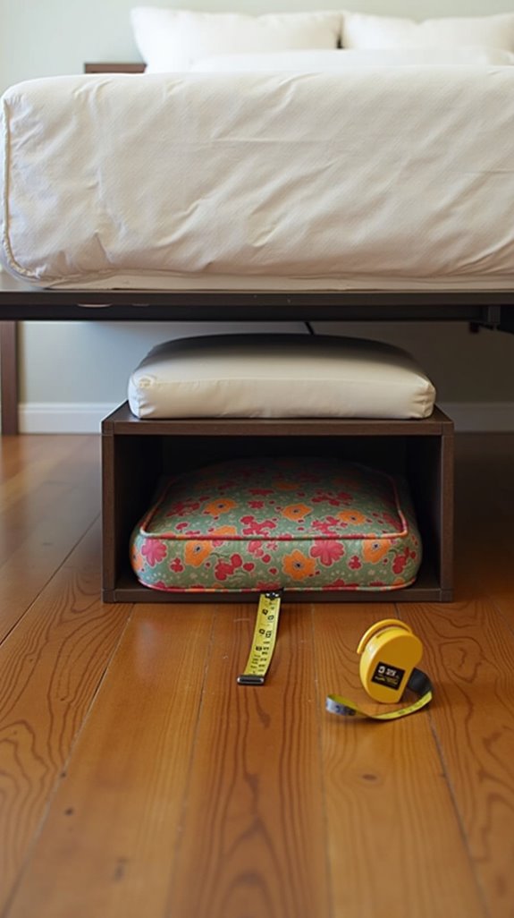 measure space for comfort