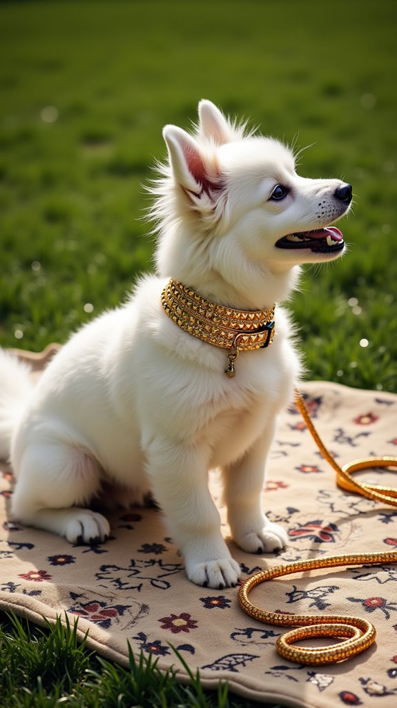 metallic glamour for dogs