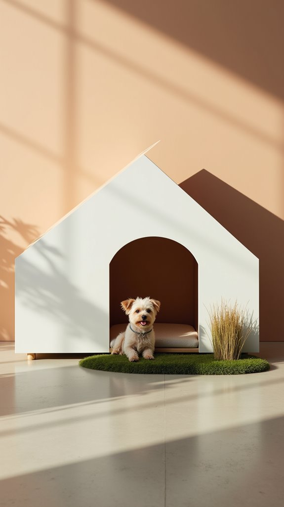 modern stylish dog houses