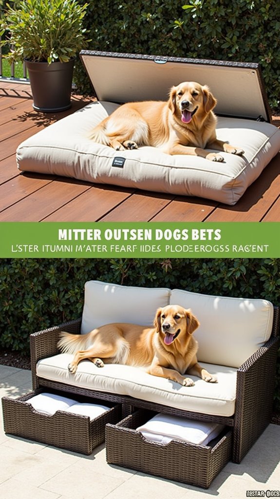 multi functional outdoor dog beds
