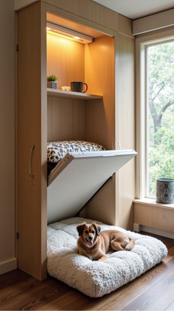 multifunctional cozy pet space