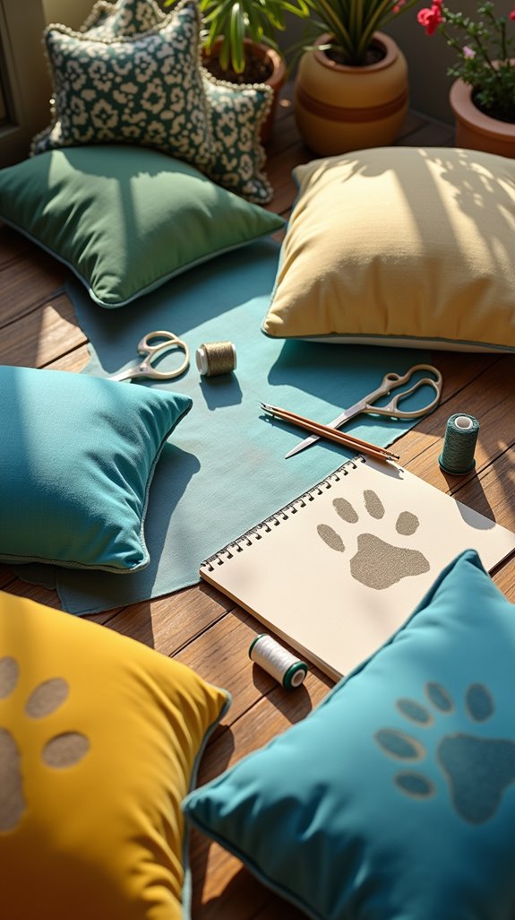 outdoor dog bed ideas