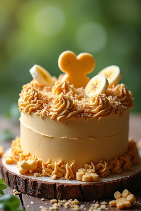 peanut butter banana dog treat