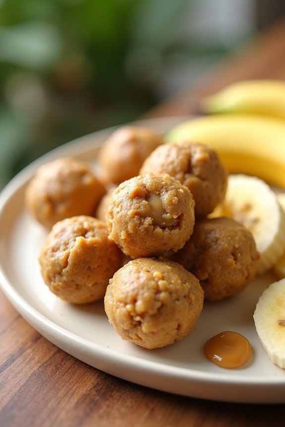 peanut butter banana treats