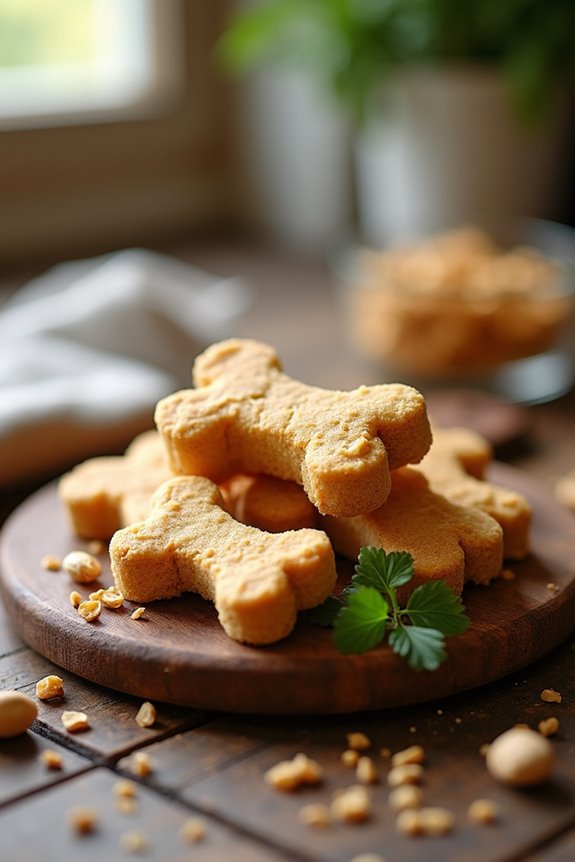peanut butter dog treats