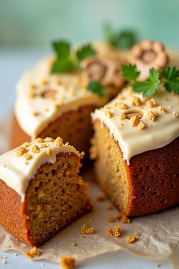 peanut butter pumpkin cake