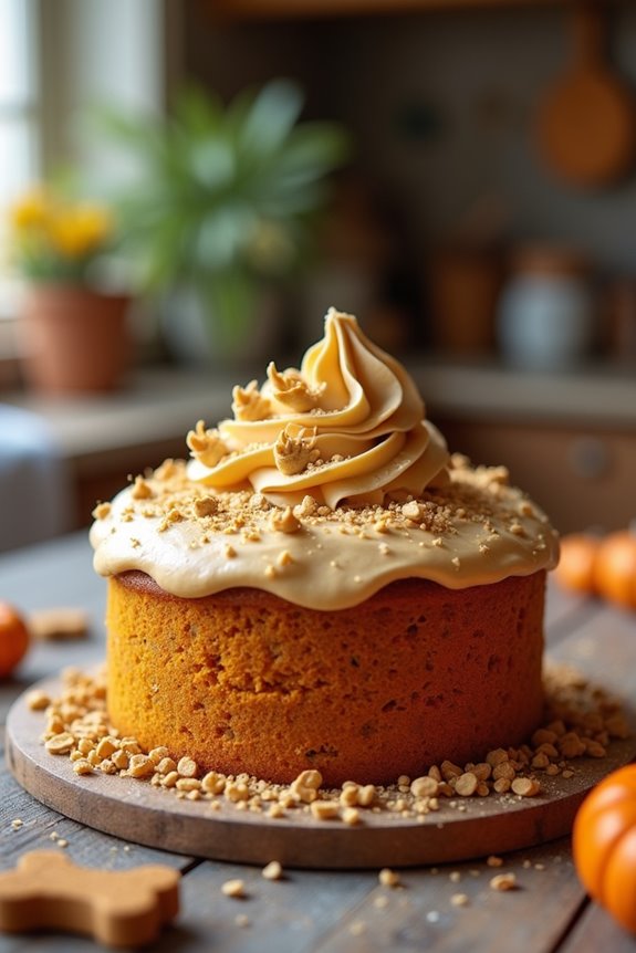 peanut butter pumpkin treats